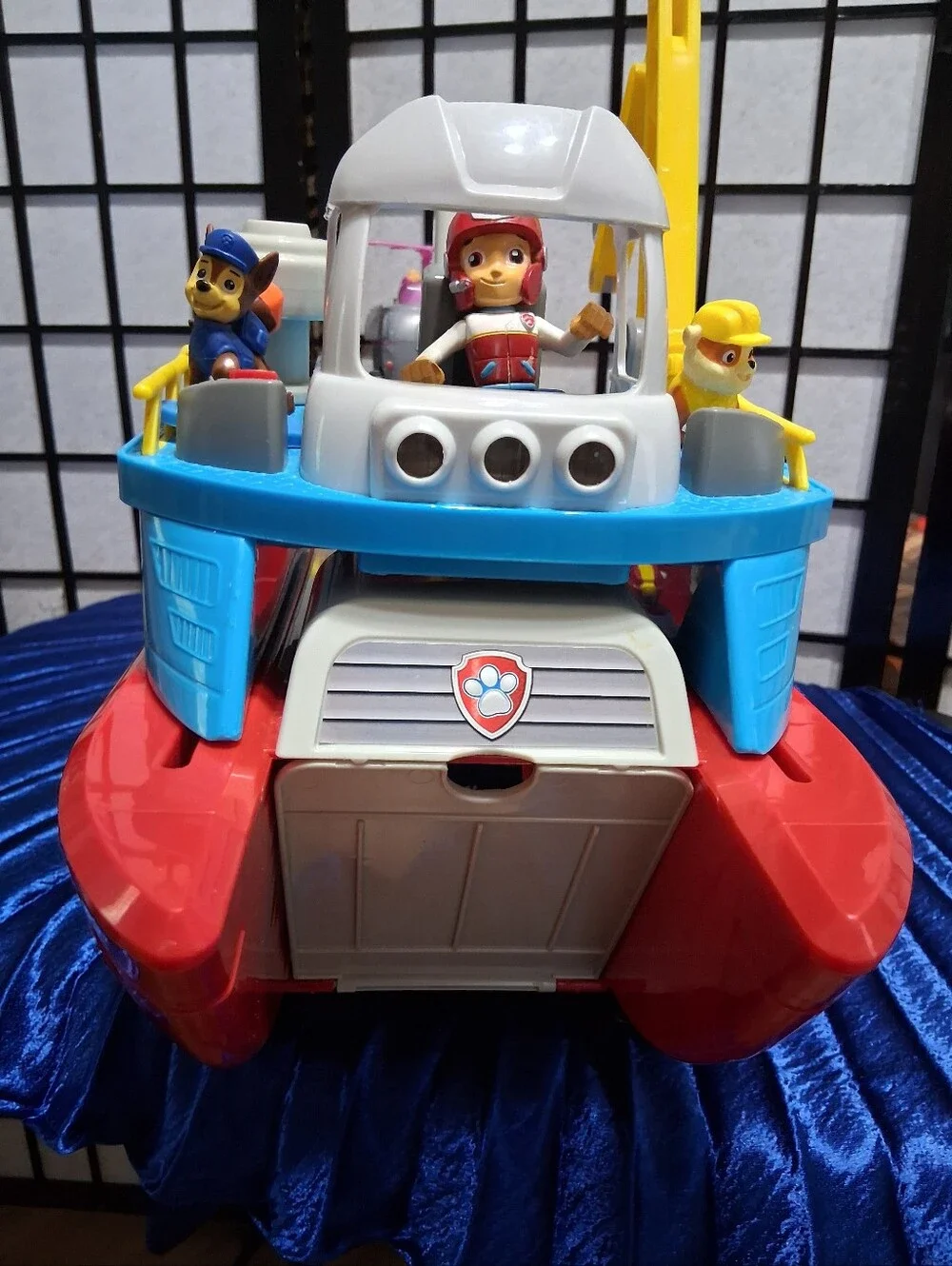 PAW Patrol Red Rescue Boat Toy with - Light and Sounds